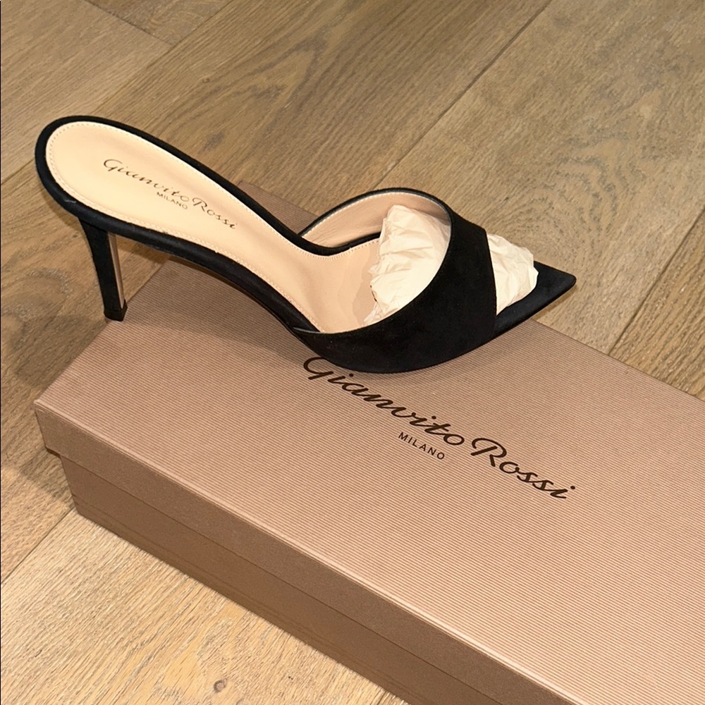 🎉🎉🎉🎉SOLD 🎉🎉🎉🎉Gianvito Rossi Black Women's Heels